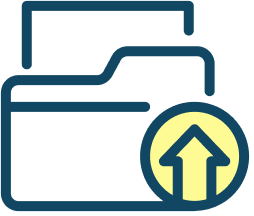 ウイルスや情報漏えいの危険を示すイメージ